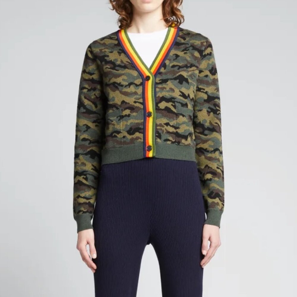 Kule The Jane Cardigan Camo